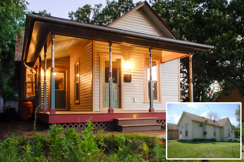 A restored Sherman Hill bungalow
